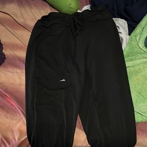 Black sweat pants